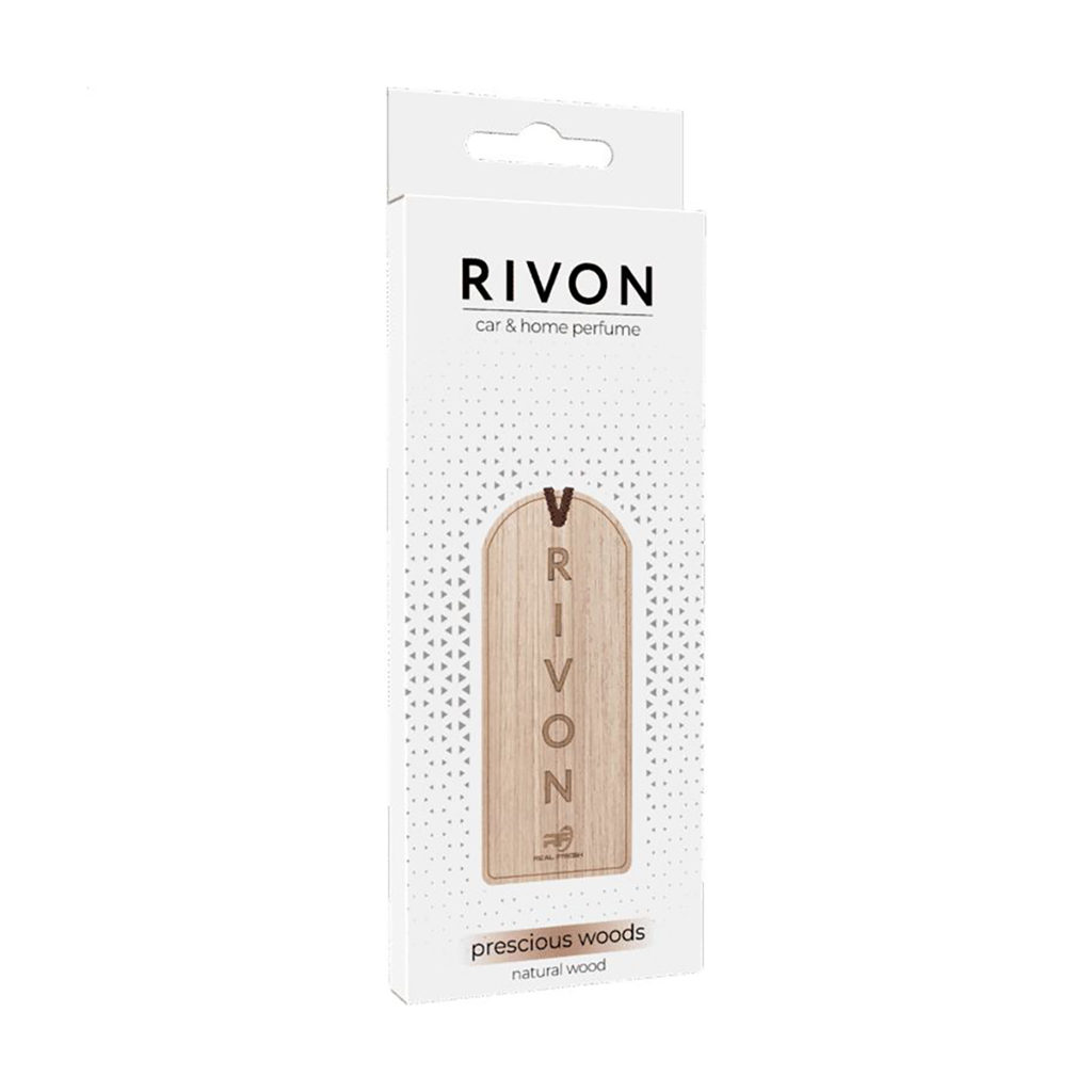

Ароматизатор для автомобіля та дому Real Fresh Rivon Car & Home Perfume Natural Wood, Prescious Woods, 1 шт