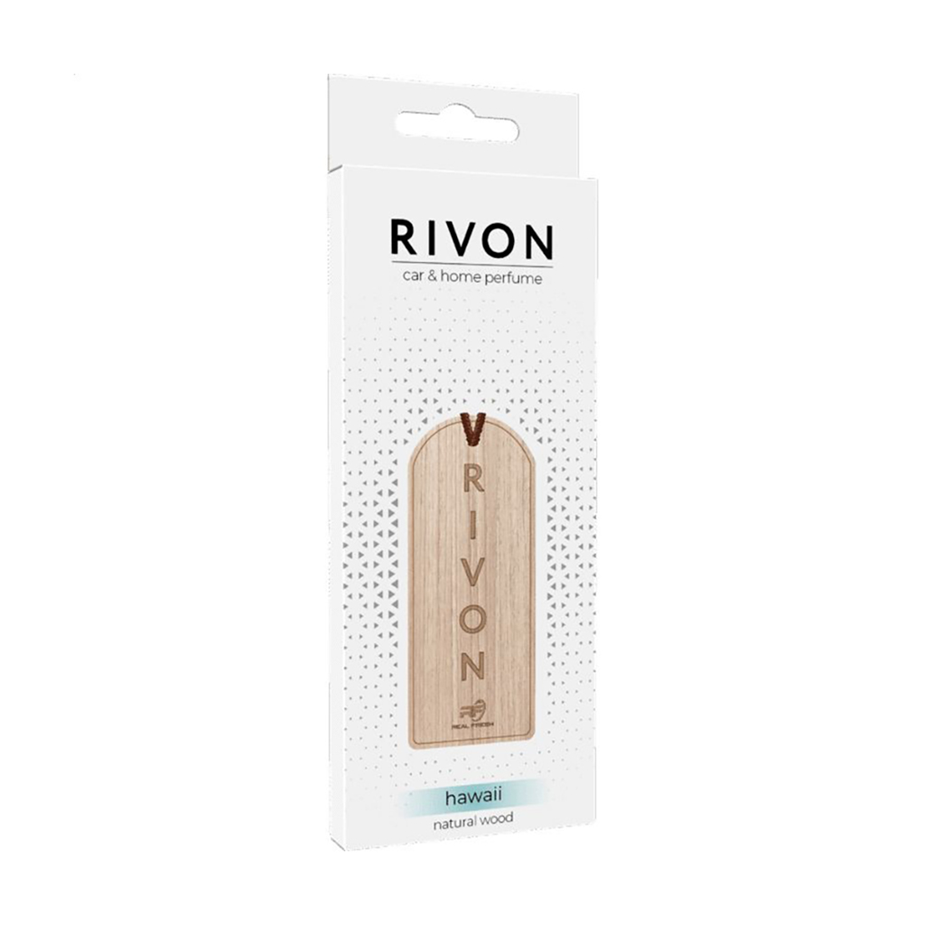 

Ароматизатор для автомобіля та дому Real Fresh Rivon Car & Home Perfume Natural Wood, Hawaii, 1 шт