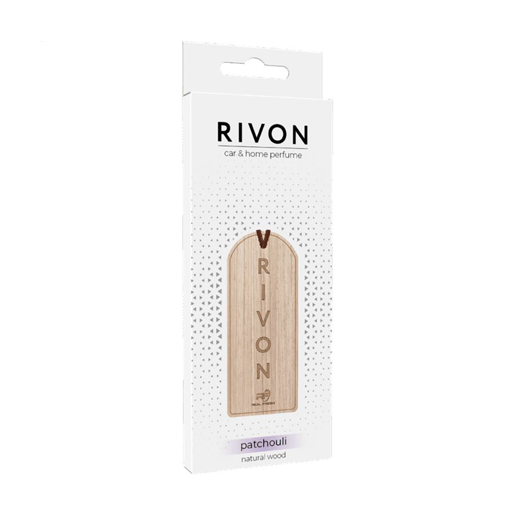 

Ароматизатор для автомобіля та дому Real Fresh Rivon Car & Home Perfume Natural Wood, Patchouli, 1 шт