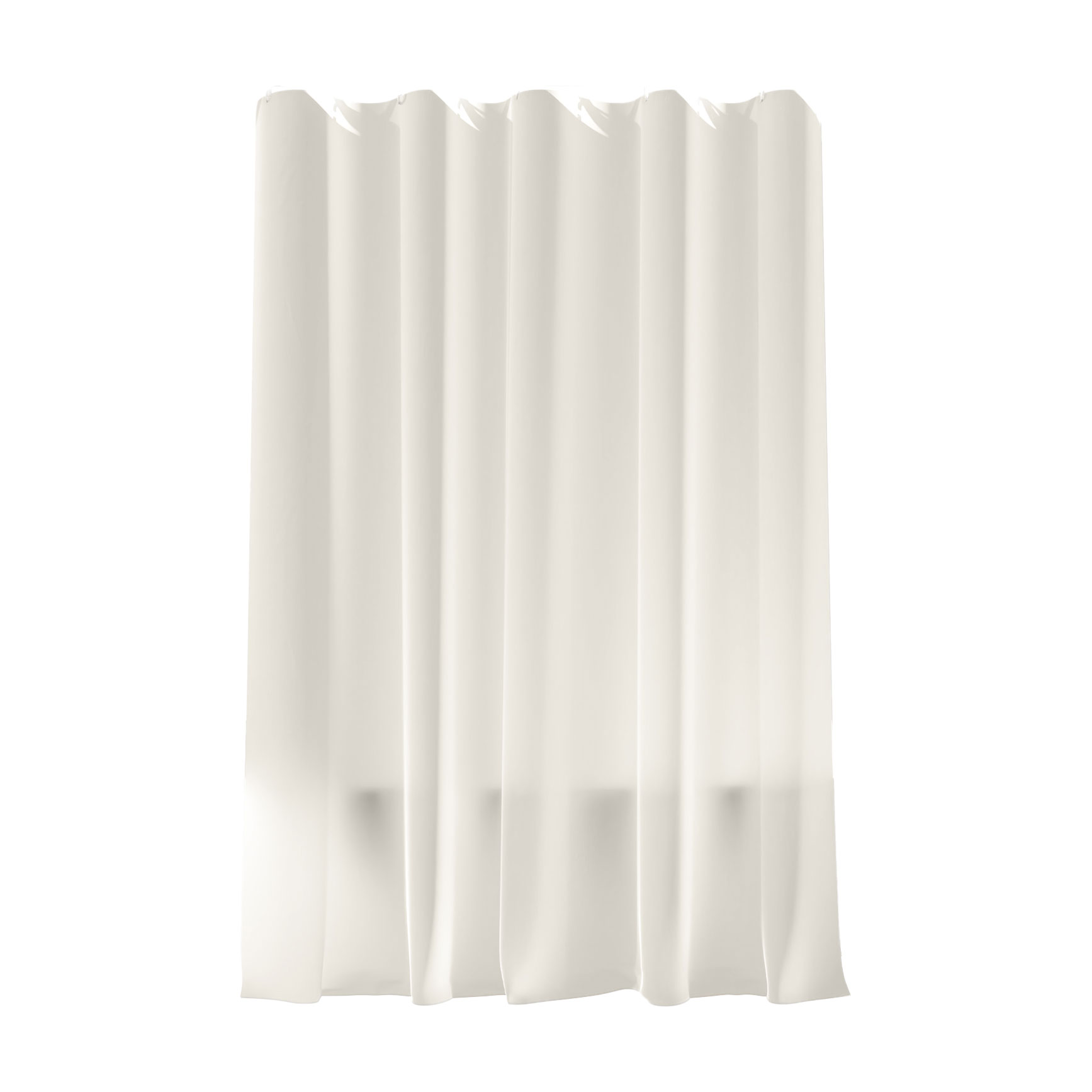 

Шторка для ванної кімнати WOKO Bianco з кільцями, 240*200 см (SC1112I)