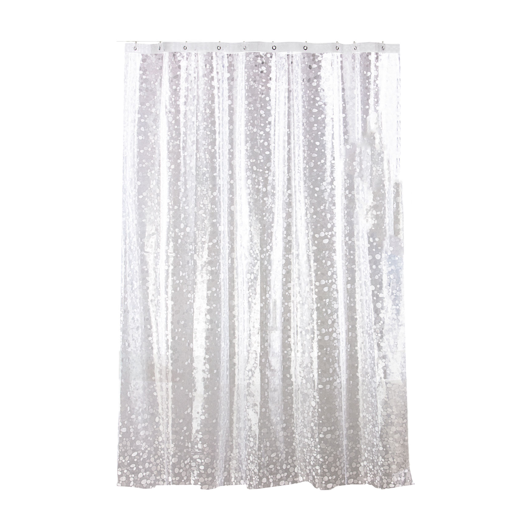 

Шторка для ванної кімнати TIANA KRAINE Coral 3D з кільцями, 180*180 см (ТК0012)