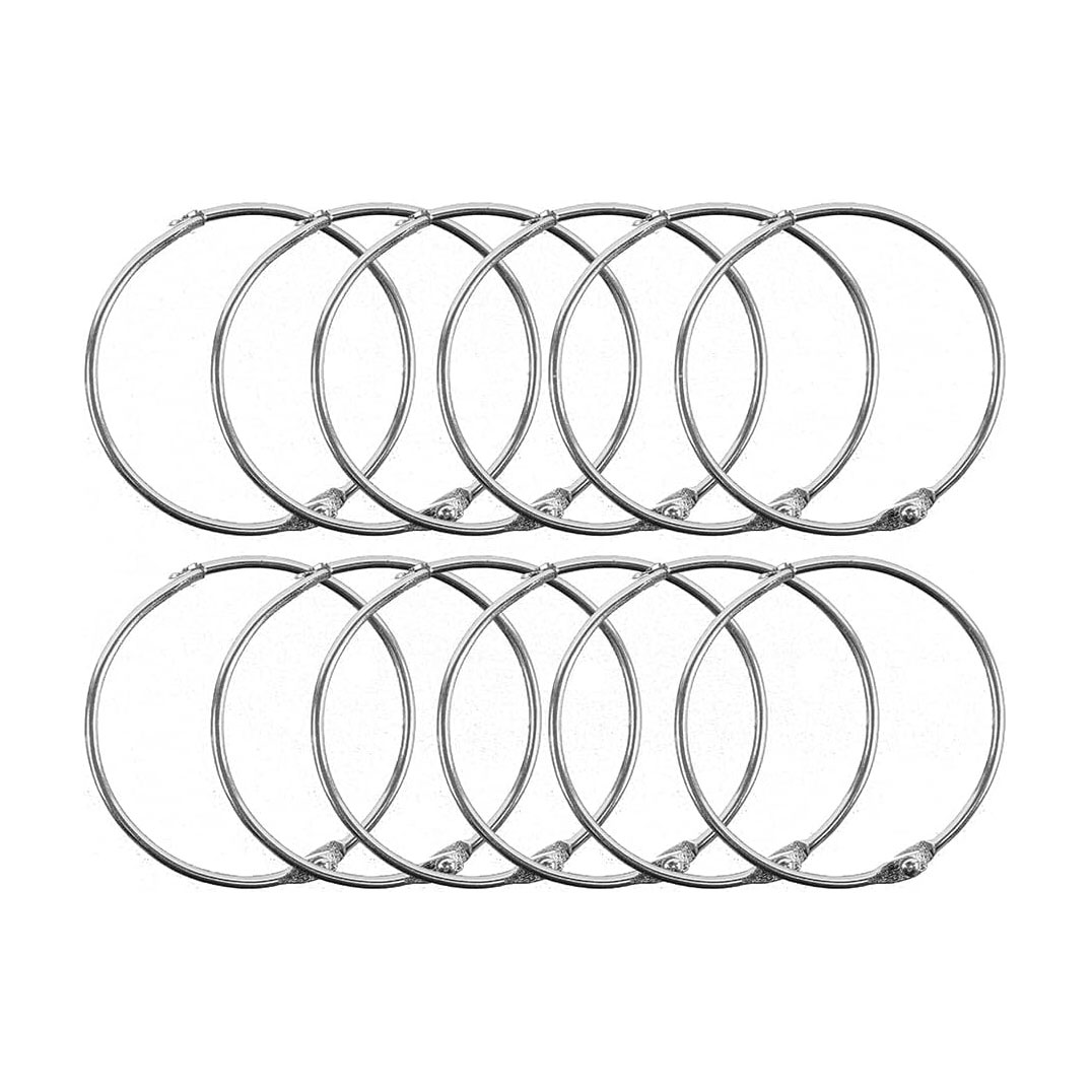 

Кільця для штор TIANA KRAINE Oro металеві, 12 шт (TK0001)