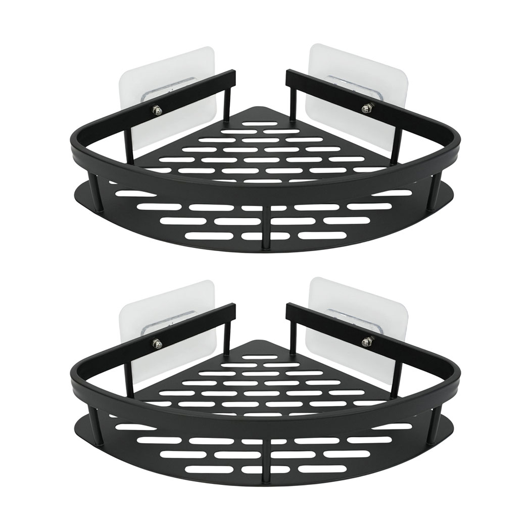 

Набір поличок кутових Fabrika Opal чорний, 22*28.5*4.8 см, 2 шт (FK-WB1005-2)