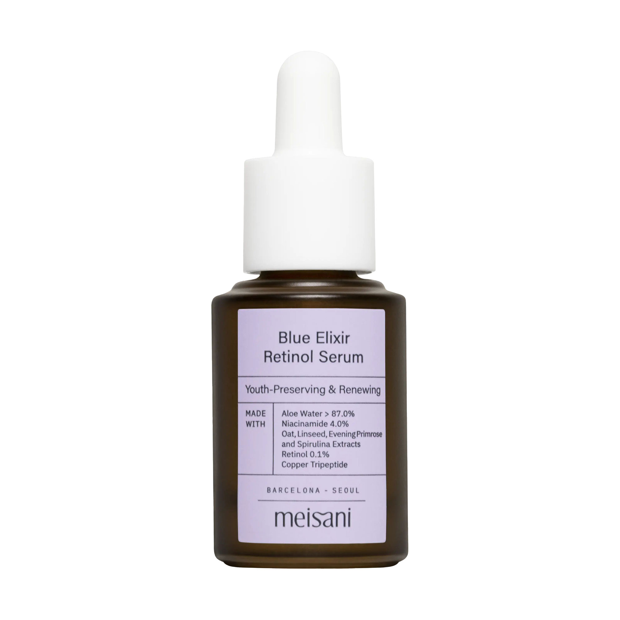 

Антивікова сироватка для обличчя meisani Blue Elixir Retinol Serum, 15 мл