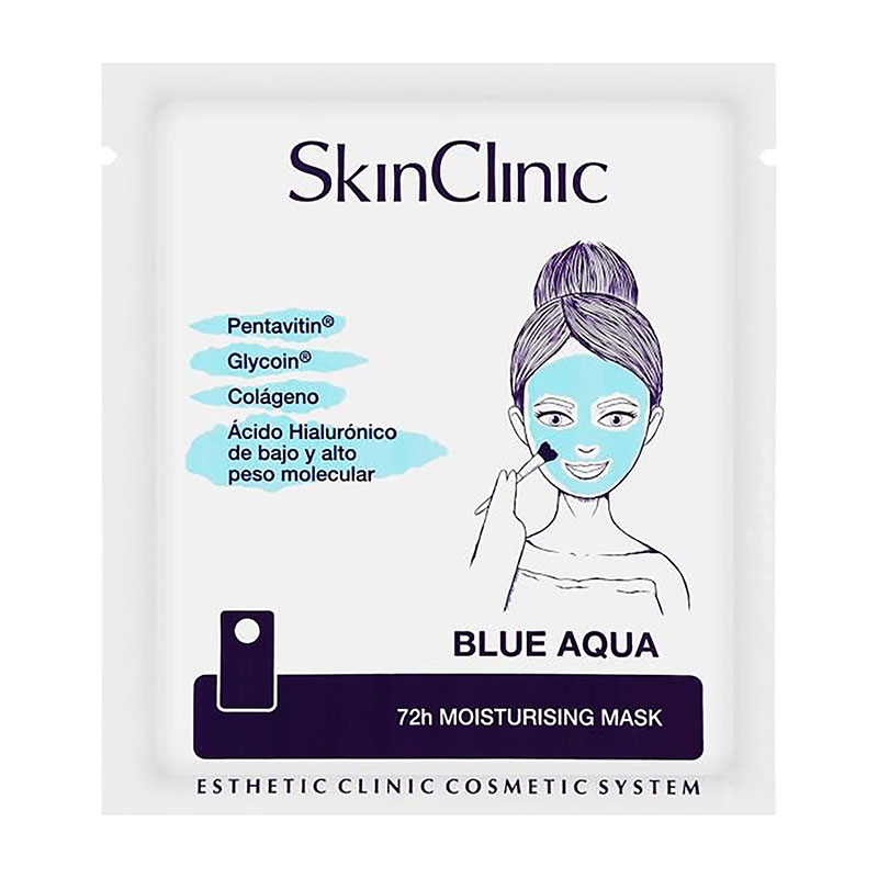 

Інтенсивна зволожувальна маска для обличчя SkinClinic Blue Aqua 72H Moisturising Mask, 6 мл (саше)