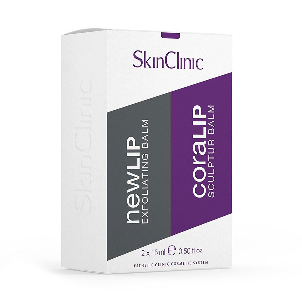 

Набір для губ SkinClinic Coralip & Newlip Lip Care Pack (скраб, 15 мл + бальзам, 15 мл)