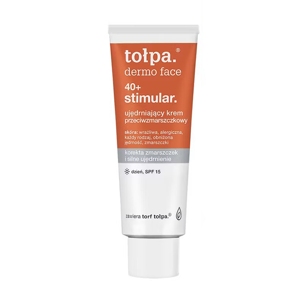 

Денний крем для обличчя Tolpa Dermo Face 40+ Stimular., SPF 15, проти зморщок, 40 мл