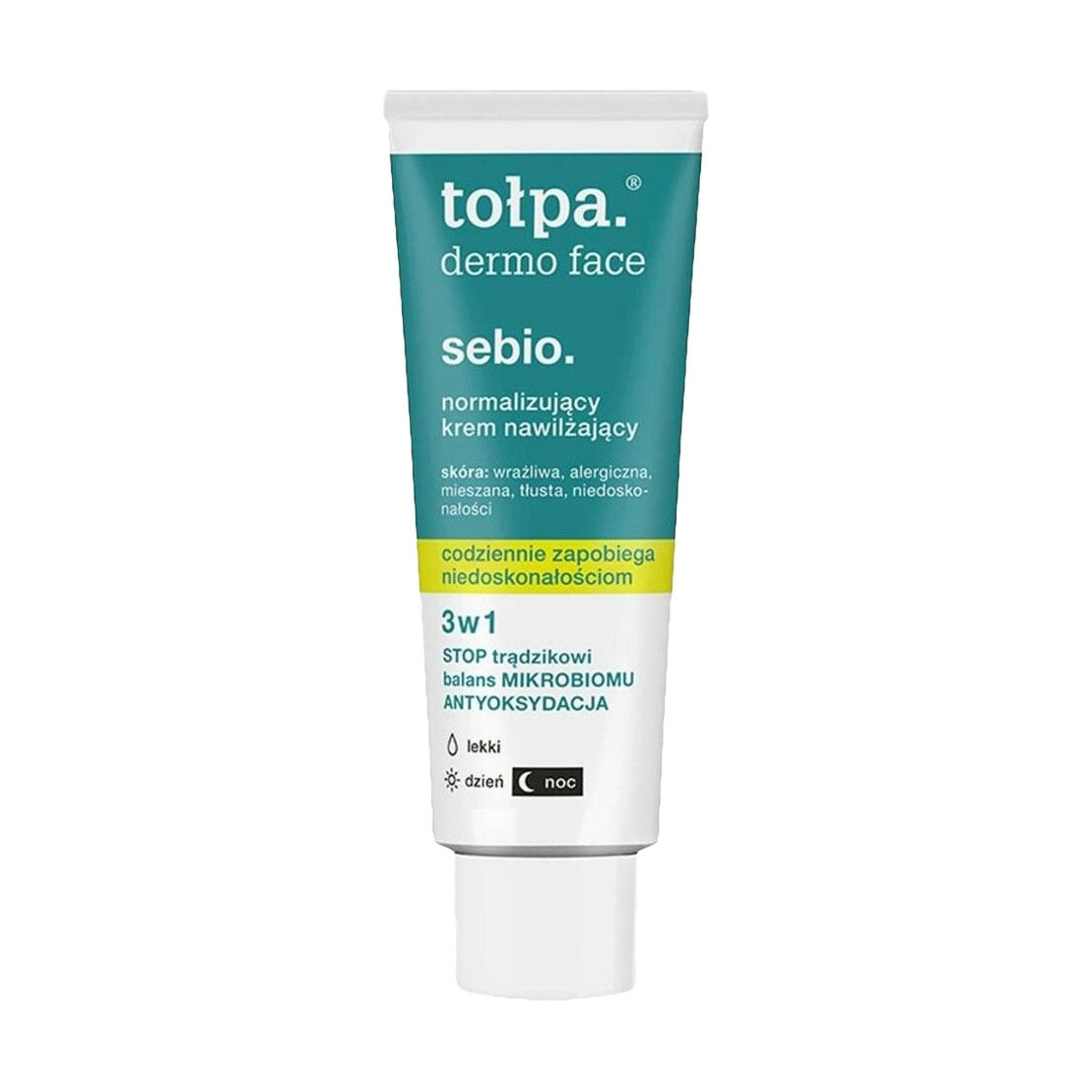 

Матувальний крем для обличчя Tolpa Dermo Face Sebio Normalising Face Cream, 40 мл