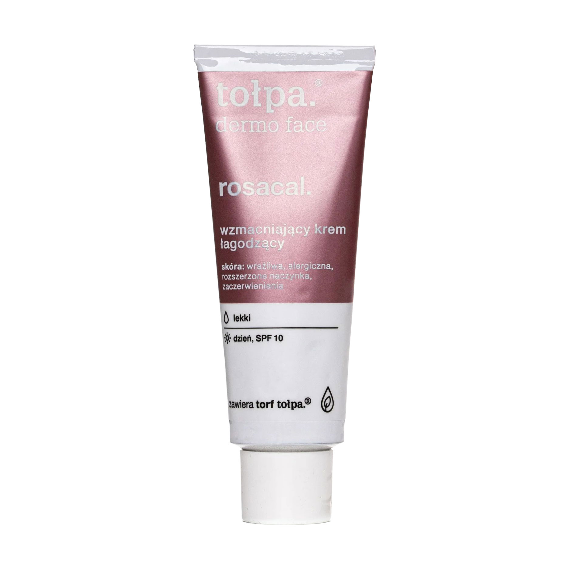 

Денний крем для обличчя Tolpa Dermo Face Rosacal Day Face Cream SPF10, 40 мл