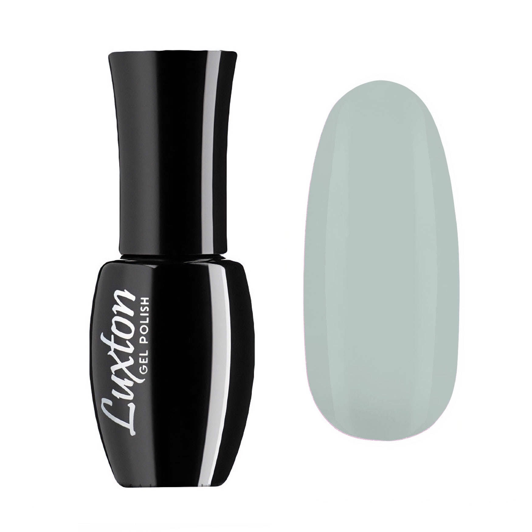 

Гель-лак для нігтів Luxton Gel Polish 149 Світло-сіро-зелений, емаль, 10 мл
