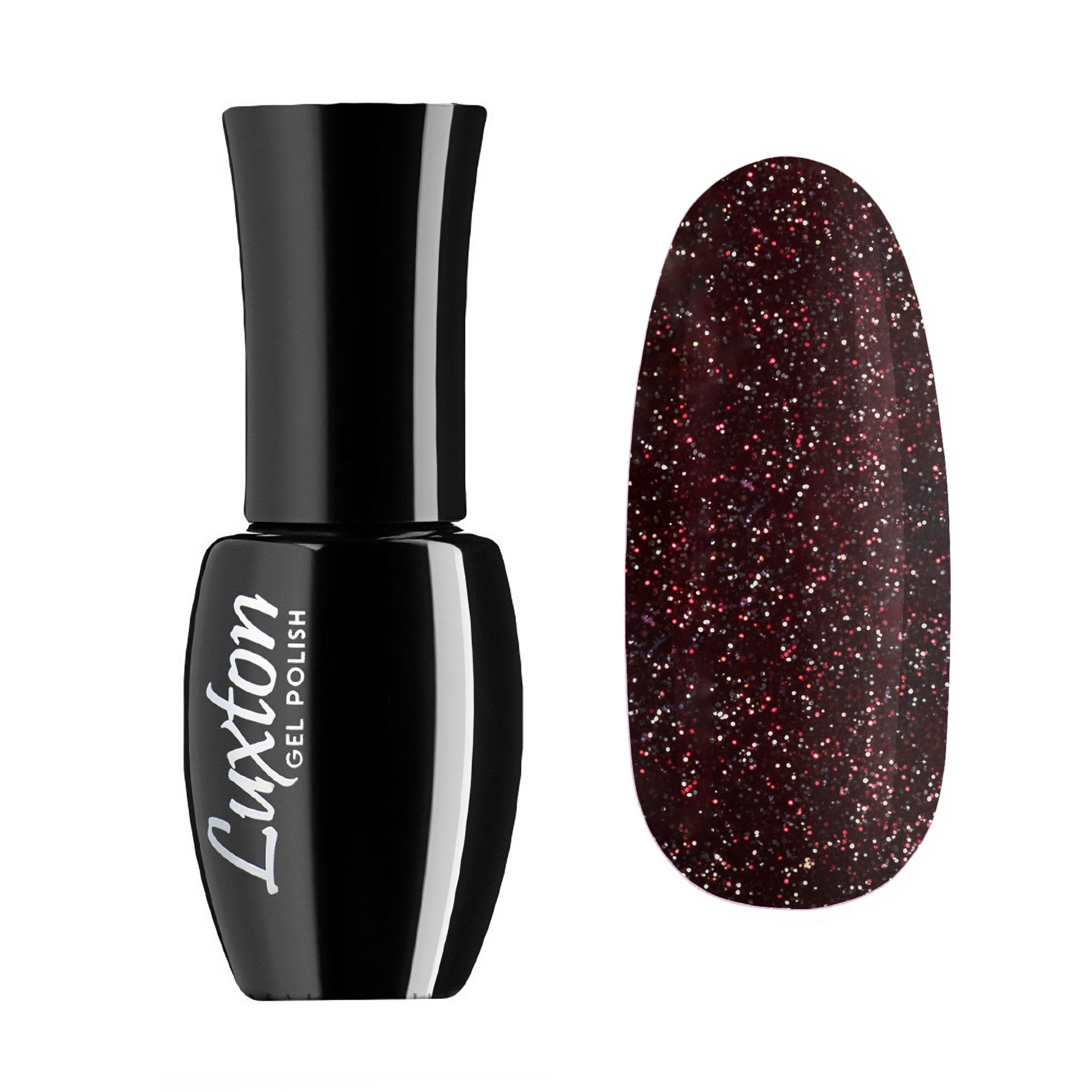 

Гель-лак для нігтів Luxton Gel Polish 165 Шоколадний з блискітками, 10 мл