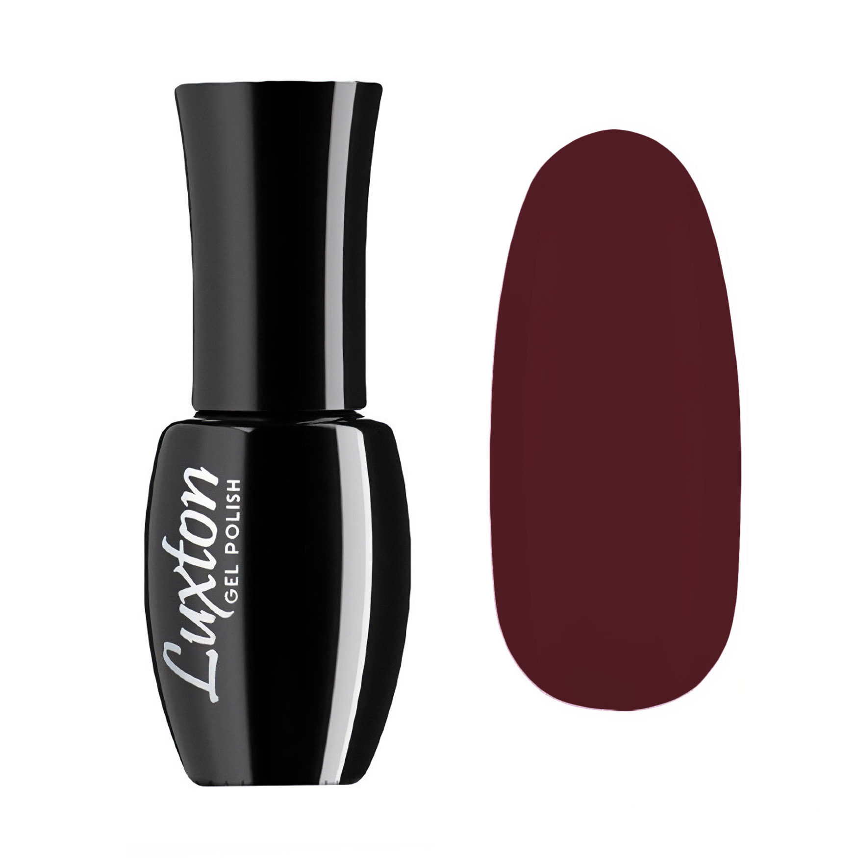 

Гель-лак для нігтів Luxton Gel Polish 181 Бордовий з холодним відтінком, емаль, 10 мл