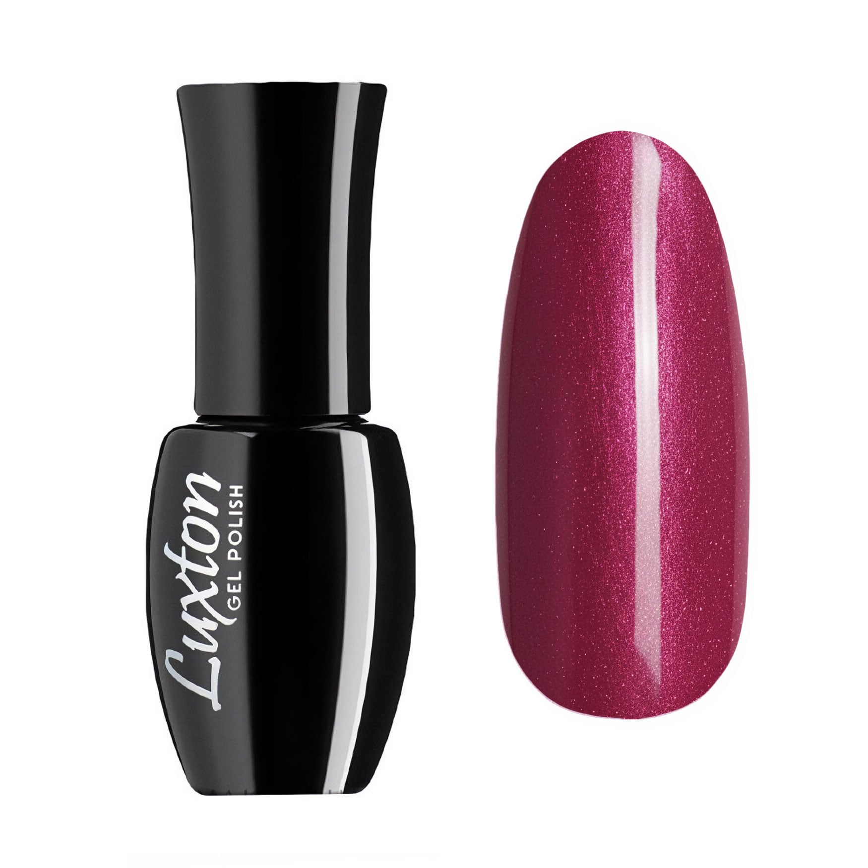 

Гель-лак для нігтів Luxton Gel Polish 183 Малиново-бордовий із шиммером, 10 мл