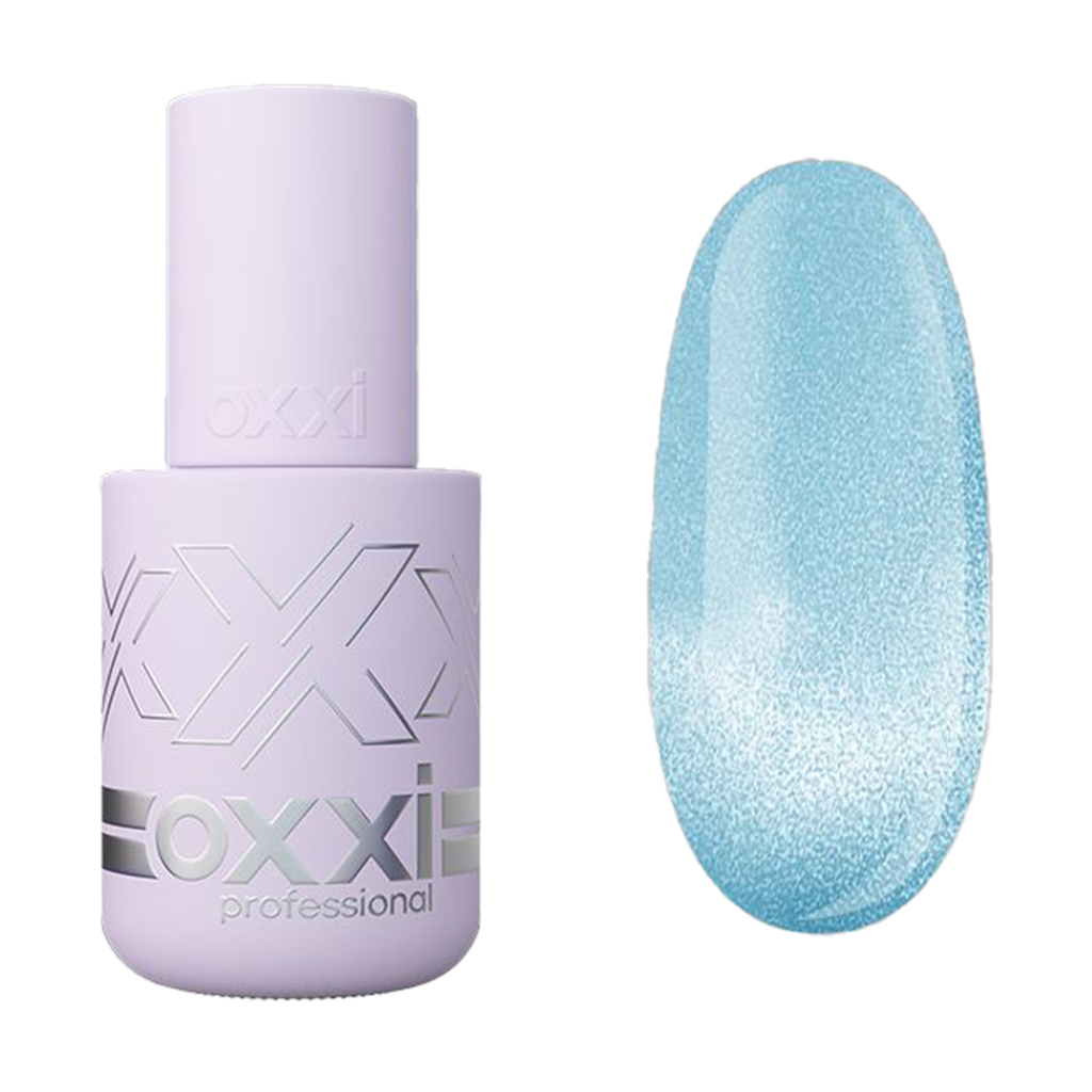 

Гель-лак для нігтів Oxxi Professional Lux Silk Cat 06 Бірюзовий, 10 мл