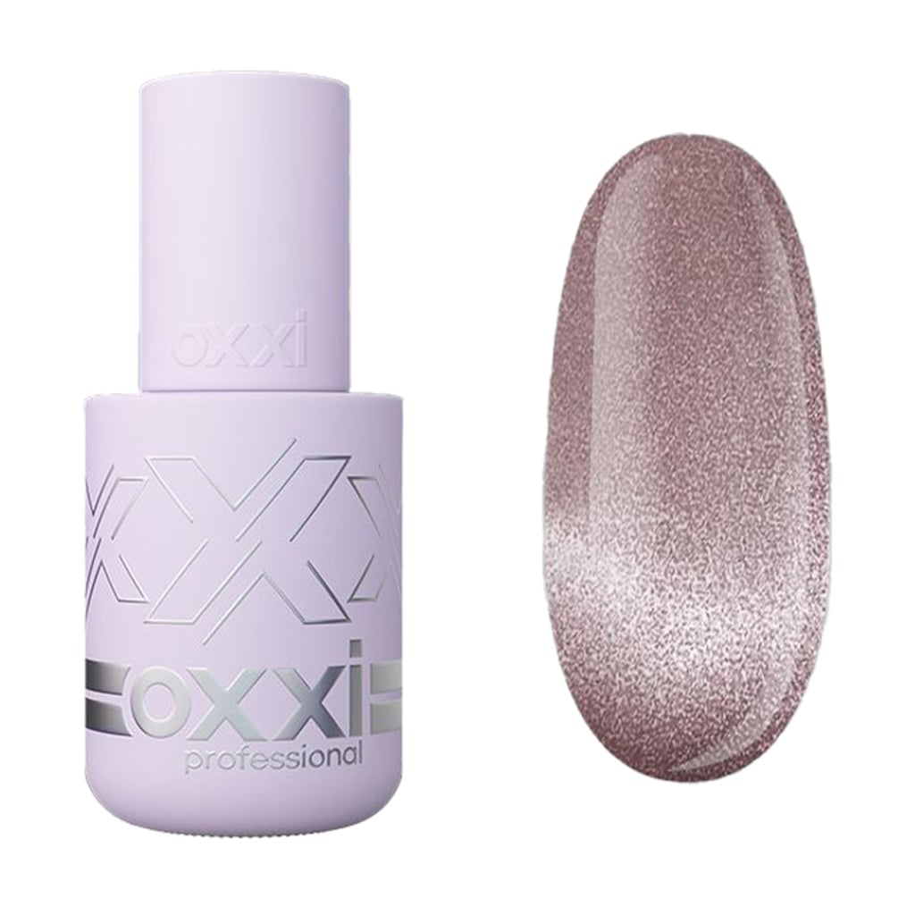 

Гель-лак для нігтів Oxxi Professional Lux Silk Cat 13 Темно-бежевий, 10 мл