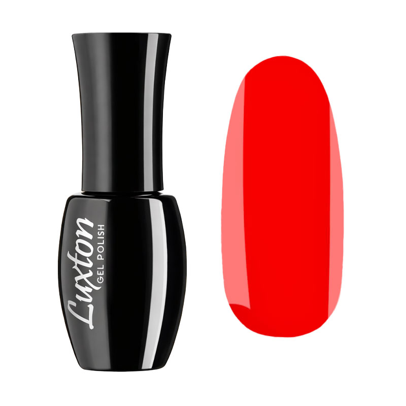 

Гель-лак для нігтів Luxton Gel Polish 240 Яскраво-червоний, неон, 10 мл