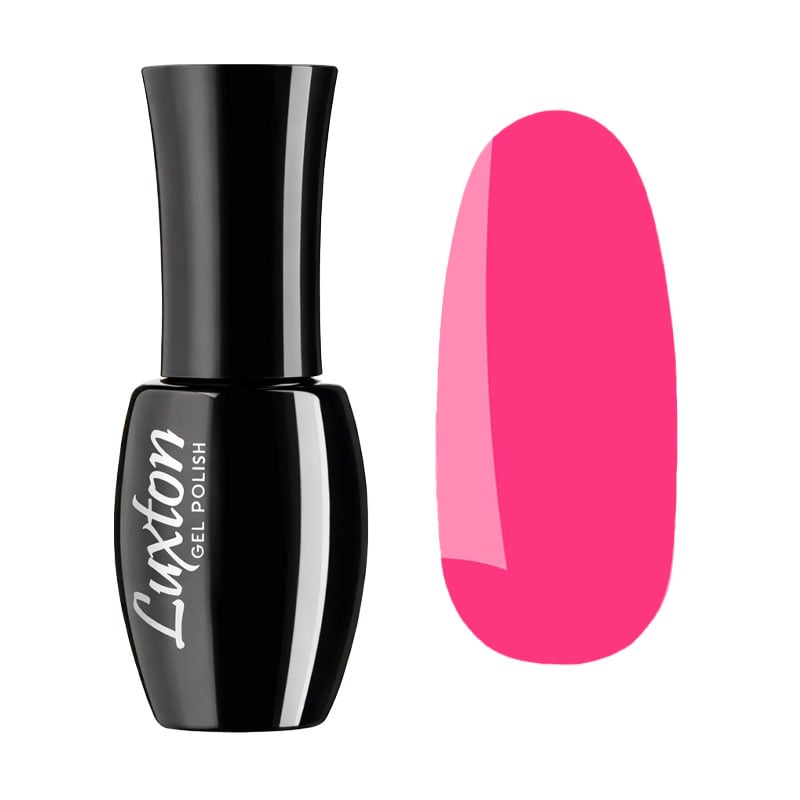 

Гель-лак для нігтів Luxton Gel Polish 252 Рожевий барбі, емаль, 10 мл