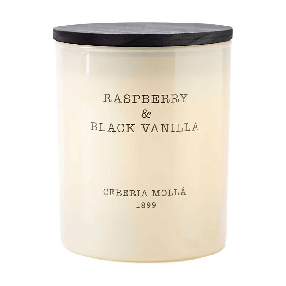 

Ароматична свічка Cereria Molla Raspberry & Black Vanilla, 230 г