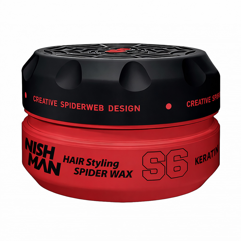 

Чоловічий віск для укладання волосся Nishman Hair Styling Spider Wax S6 Екстремальна фіксація, 150 мл