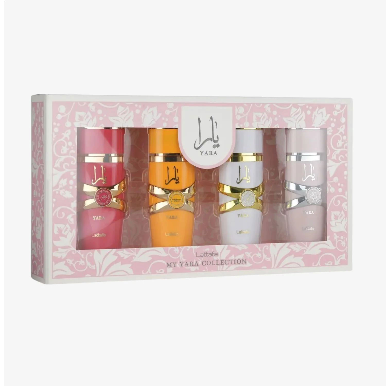 

Парфумований набір жіночий Lattafa Perfumes Yara Collection Set (парфумована вода, 4*25 мл)