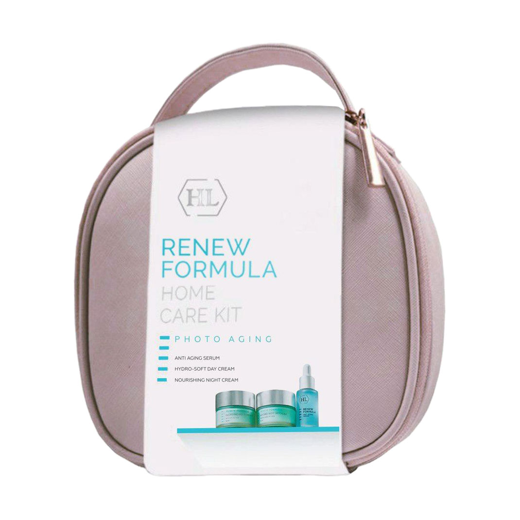 

Подарунковий набір для обличчя Holy Land Cosmetics Renew Formula Kit (сироватка, 30 мл + денний крем, 50 мл + нічний крем, 50 мл)