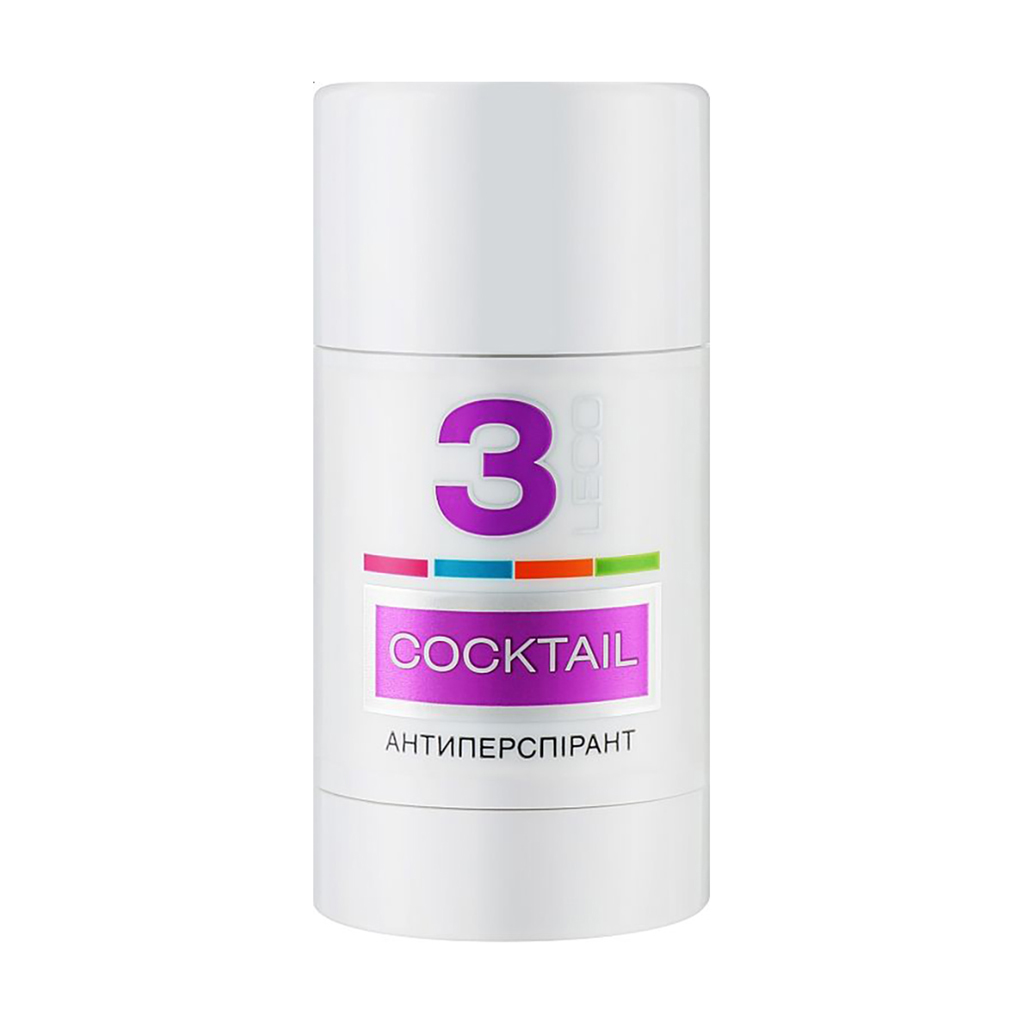 

Дезодорант-антиперспірант-стік Leco Cocktail жіночий, 75 мл
