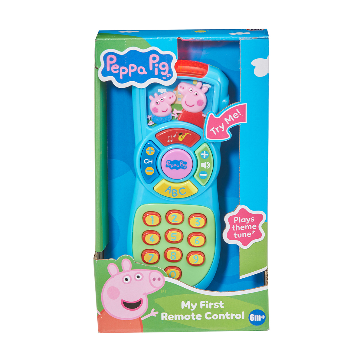 

Розвивальна іграшка Peppa Pig Мій перший пульт, від 6 місяців, 17 см (1500025)