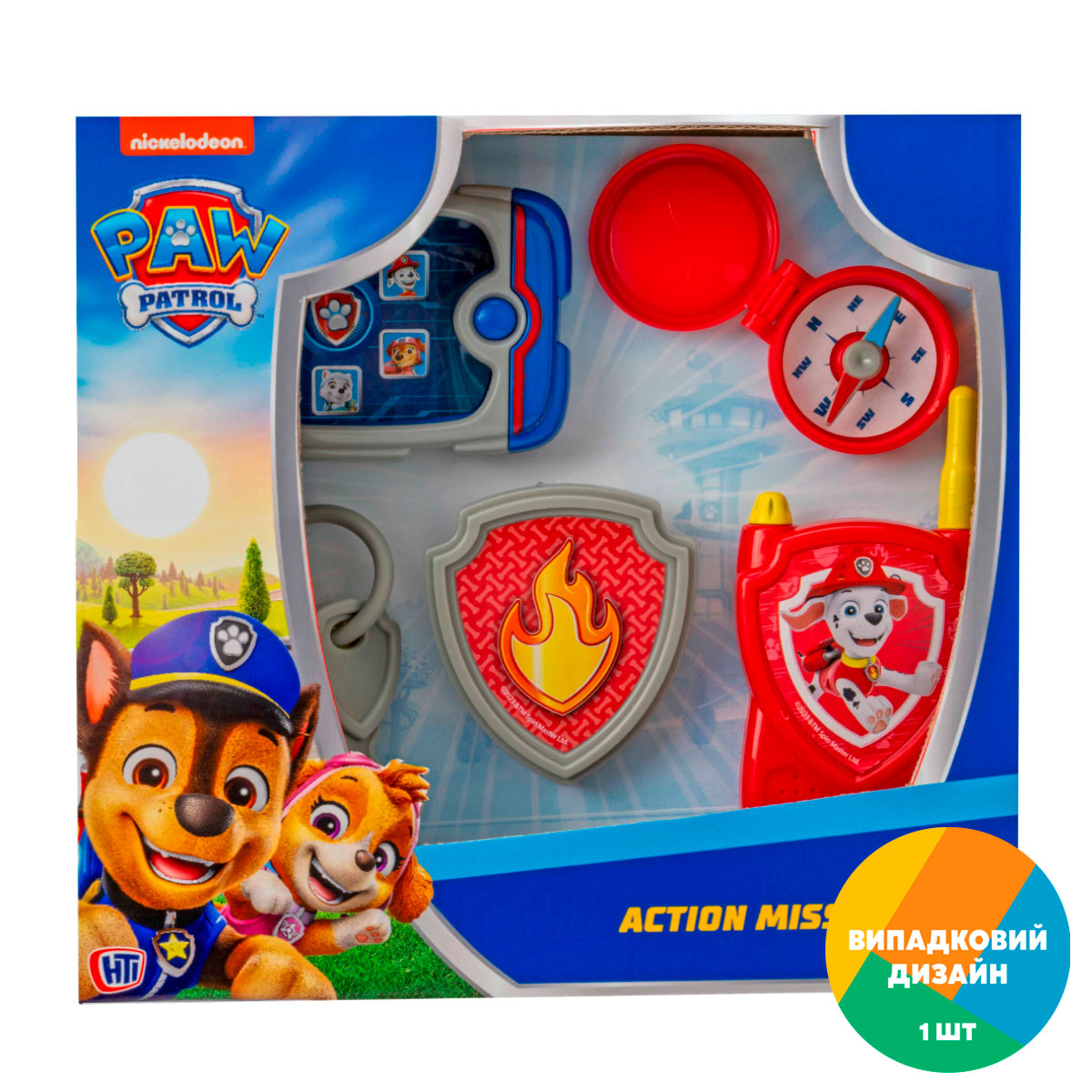 

Ігровий набір Paw Patrol Спорядження рятувальної місії, від 3 років, 5 елементів (1500048)