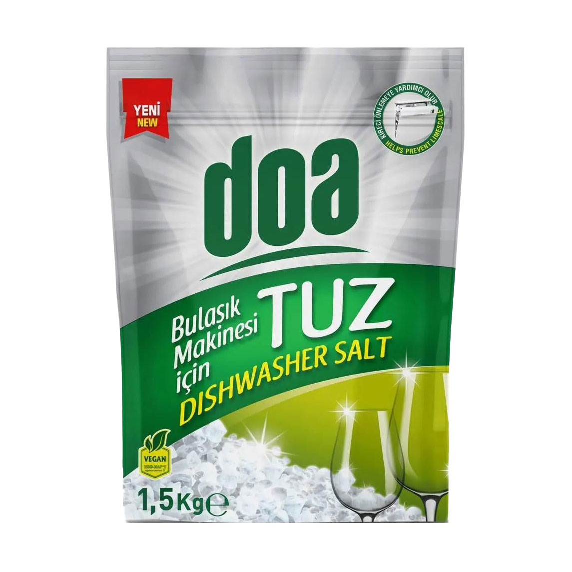 

Сіль для посудомийних машин doa Dishwasher Salt, 1.5 кг