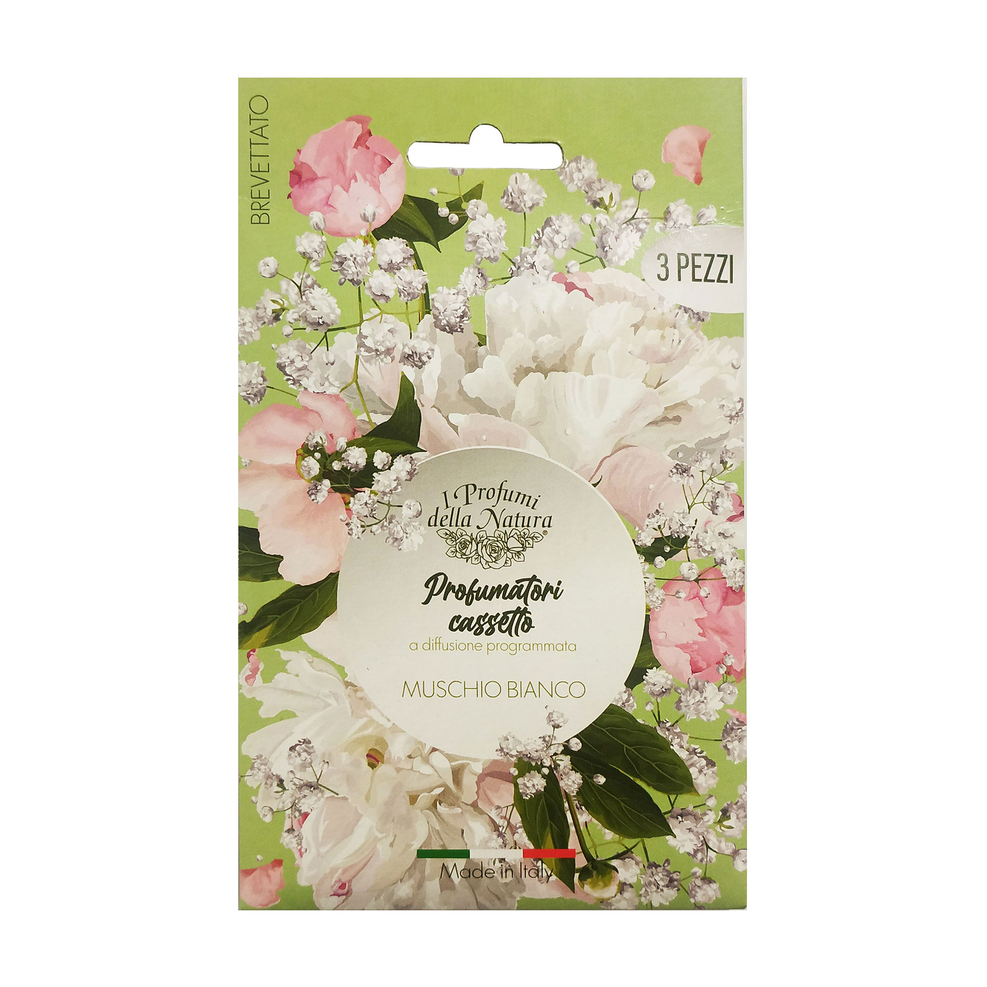 

Ароматичне саше GE.CA I Profumi della Natura Білий мускус, 3 шт