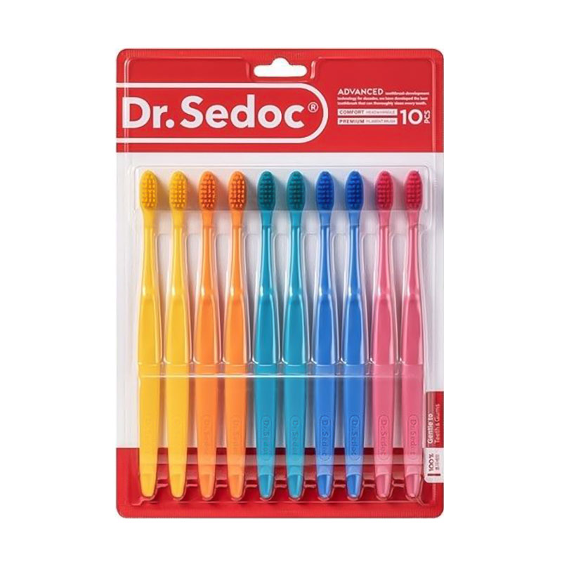 

Набір зубних щіток Lion Dr.Sedoc Advanced, 10 шт