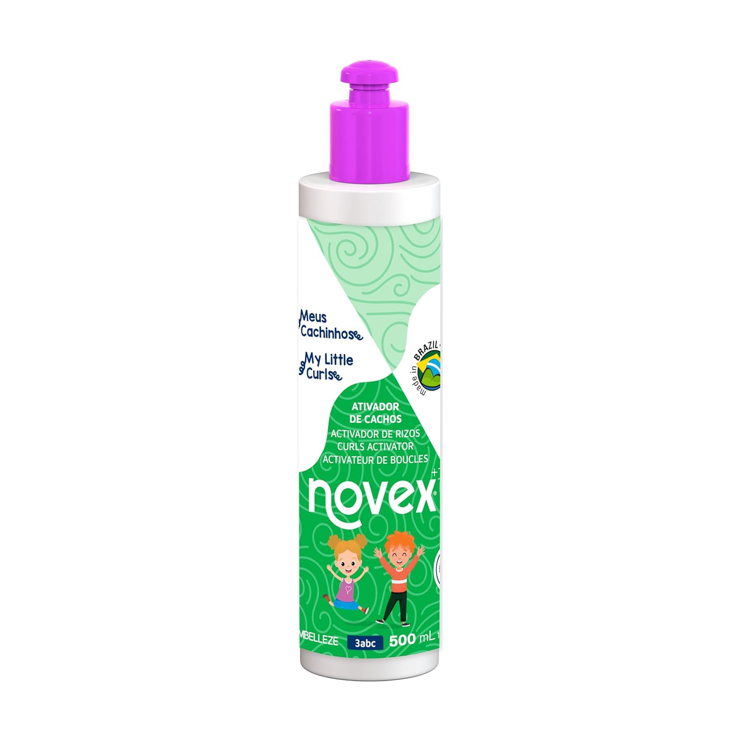 Дитячий крем-активатор для волосся Novex My Little Curls Activator Leave In, 500 мл