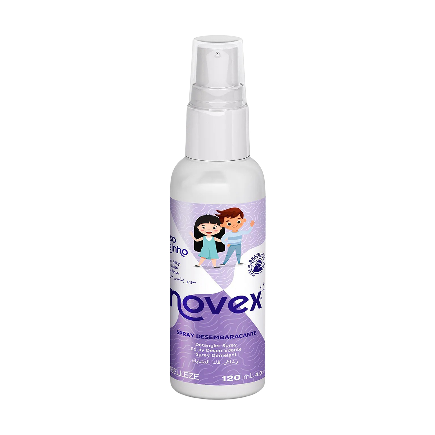 Дитячий спрей для розчісування волосся Novex Smooth Detangler Spray, 120 мл
