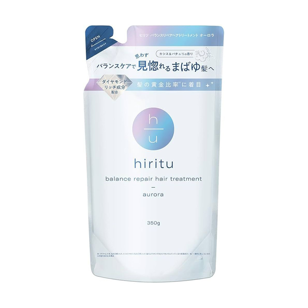 

Відновлювальний кондиціонер для волосся hiritu Balance Repair Hair Treatment Aurora, 350 г (дойпак)