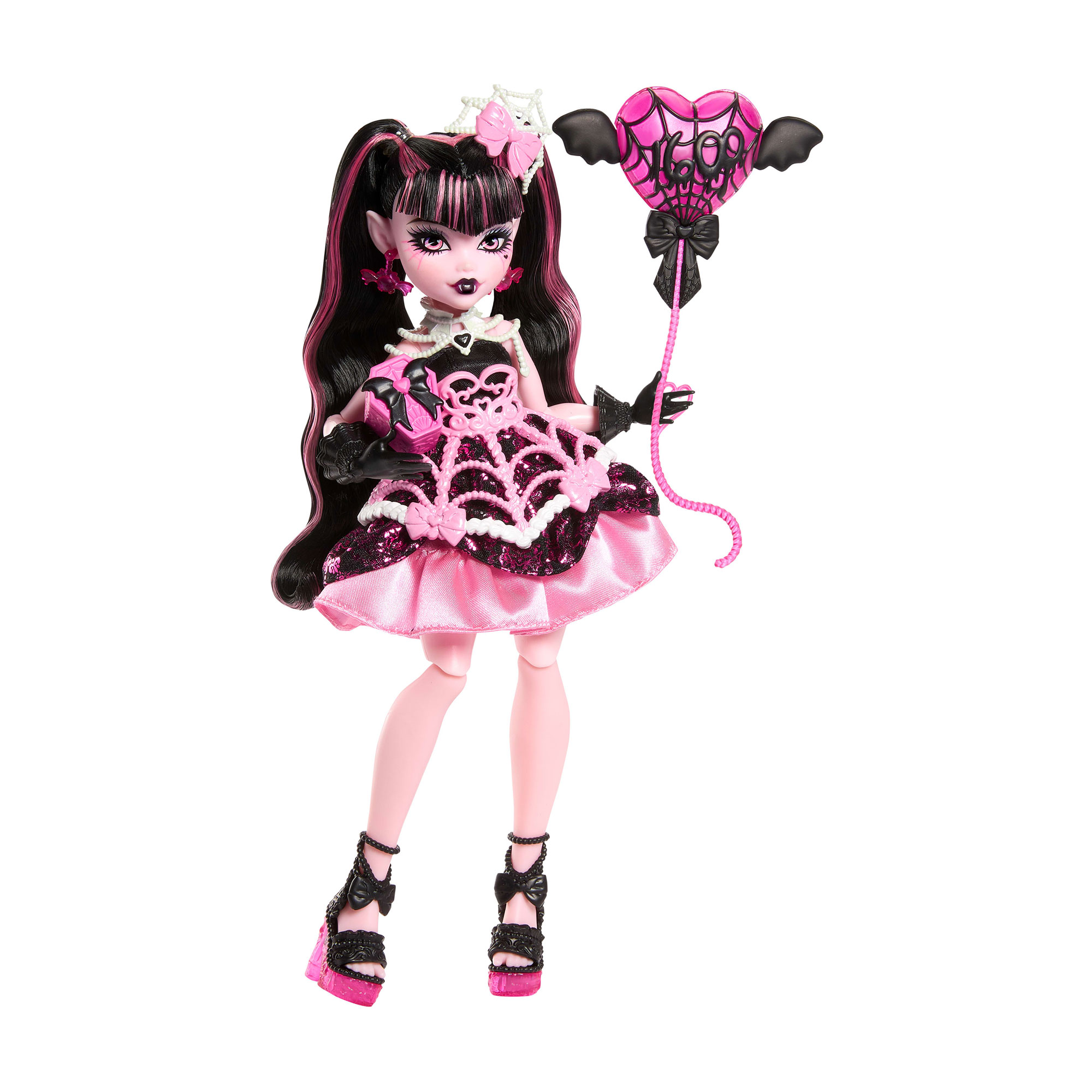 

Лялька Monster High Страх який солодкий день народження Дракулора, з аксесуарами, від 4 років, 27 см (JBG74)