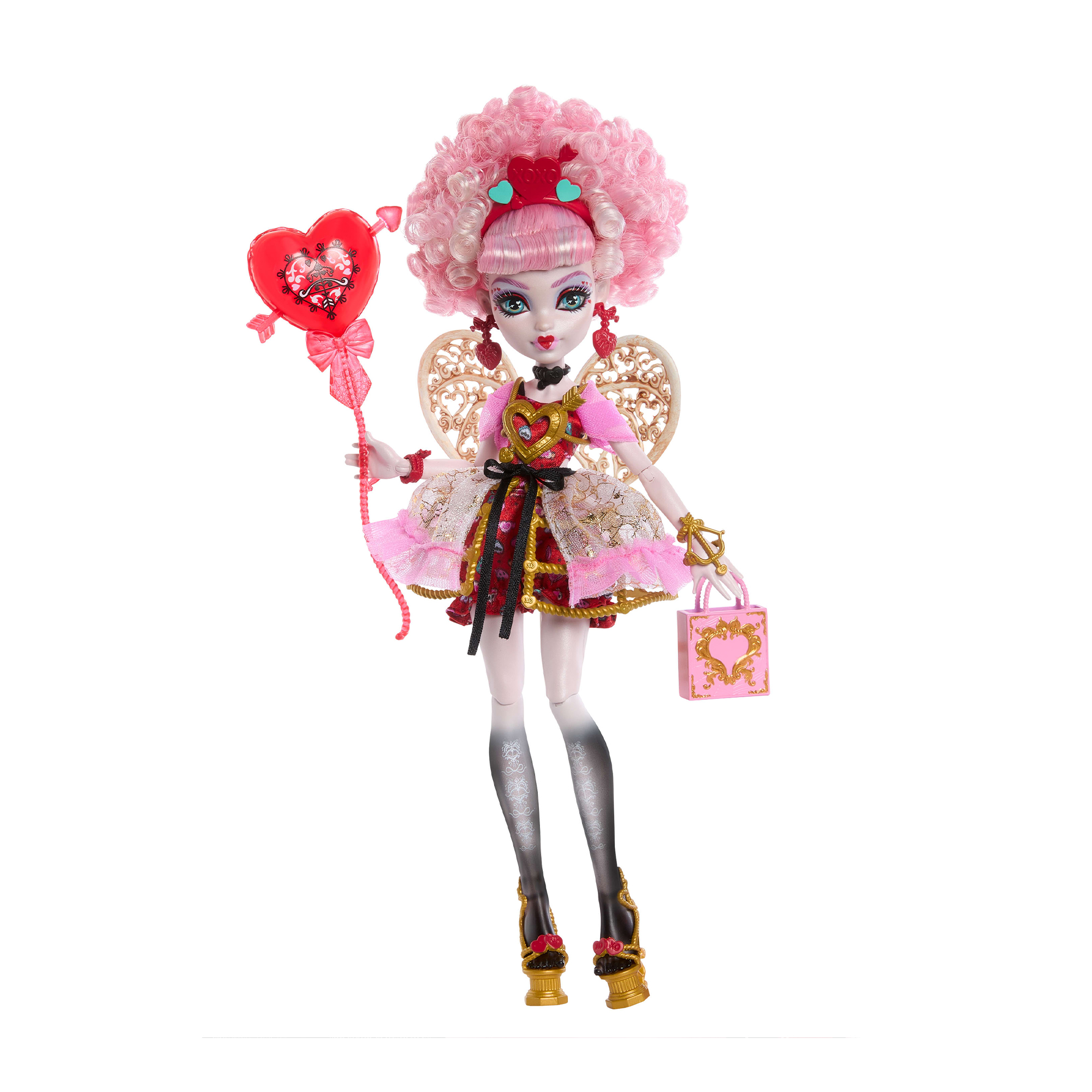

Лялька Monster High Страх який солодкий день народження Купідон, з аксесуарами, від 4 років, 27 см (JBG77)