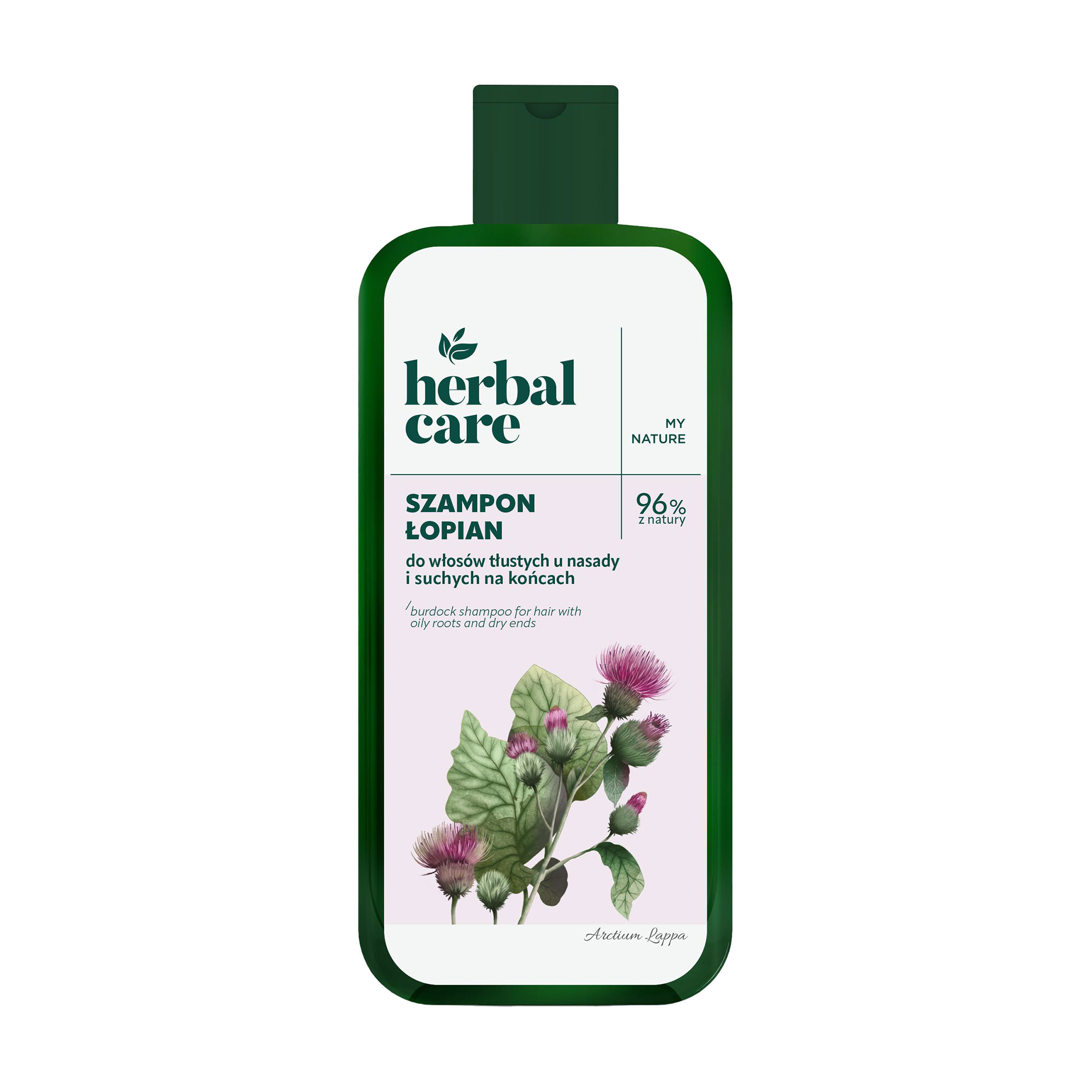 

Шампунь Farmona Herbal Care Burdock Shampoo для жирних коренів та сухих кінчиків волосся, з екстрактом кореня лопуха, 330 мл