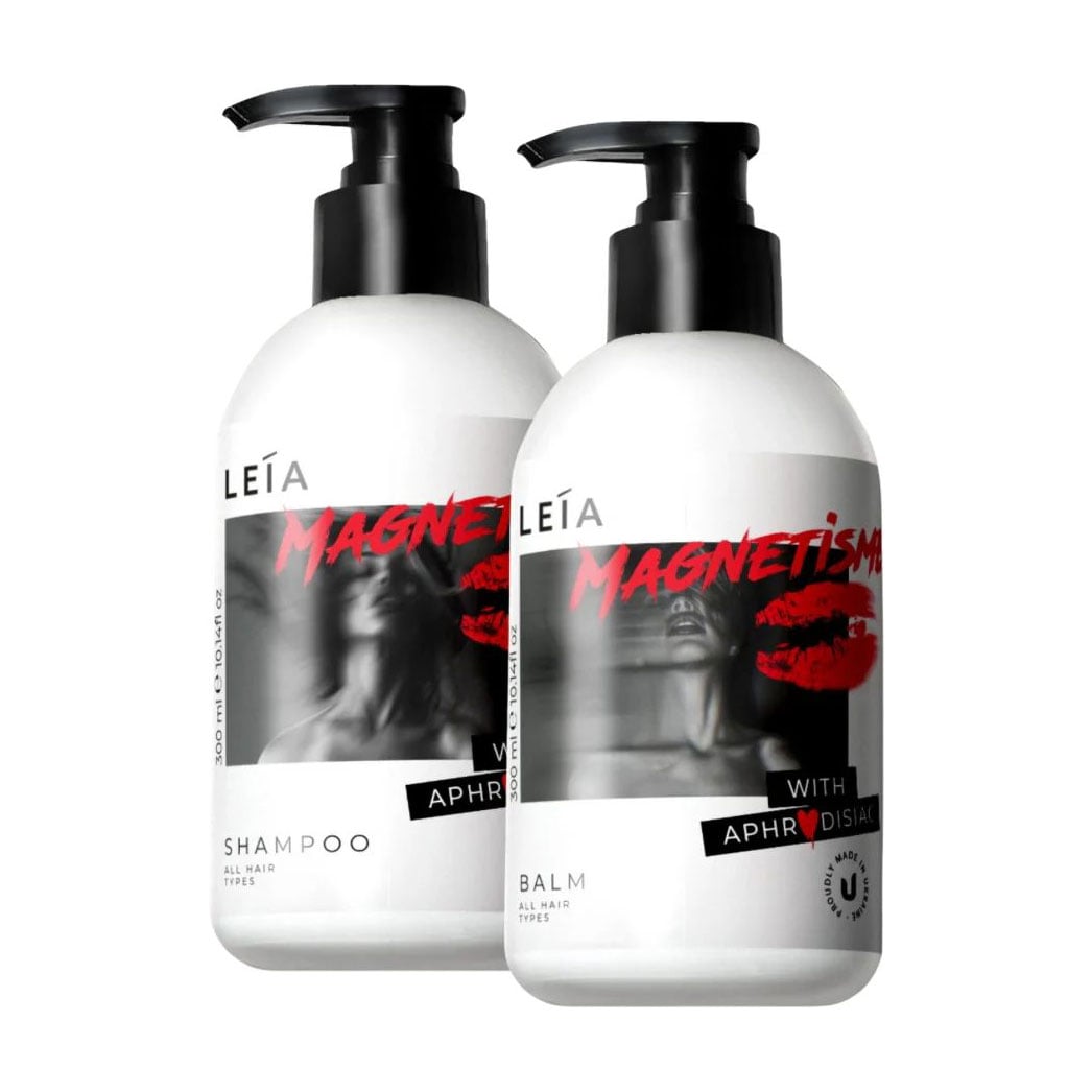 

Набір LEIA Set 1 Magnetisme для всіх типів волосся (шампунь, 300 мл + кондиціонер, 300 мл)
