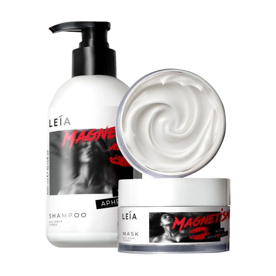 

Набір LEIA Set 2 Magnetisme для всіх типів волосся (шампунь, 300 мл + маска, 200 мл)