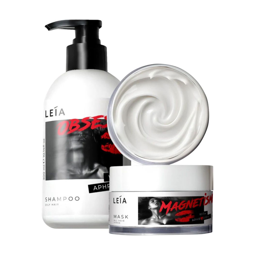 Набір LEIA Cleanse & Repair Duo для волосся, схильного до жирності (шампунь, 300 мл + маска, 200 мл)