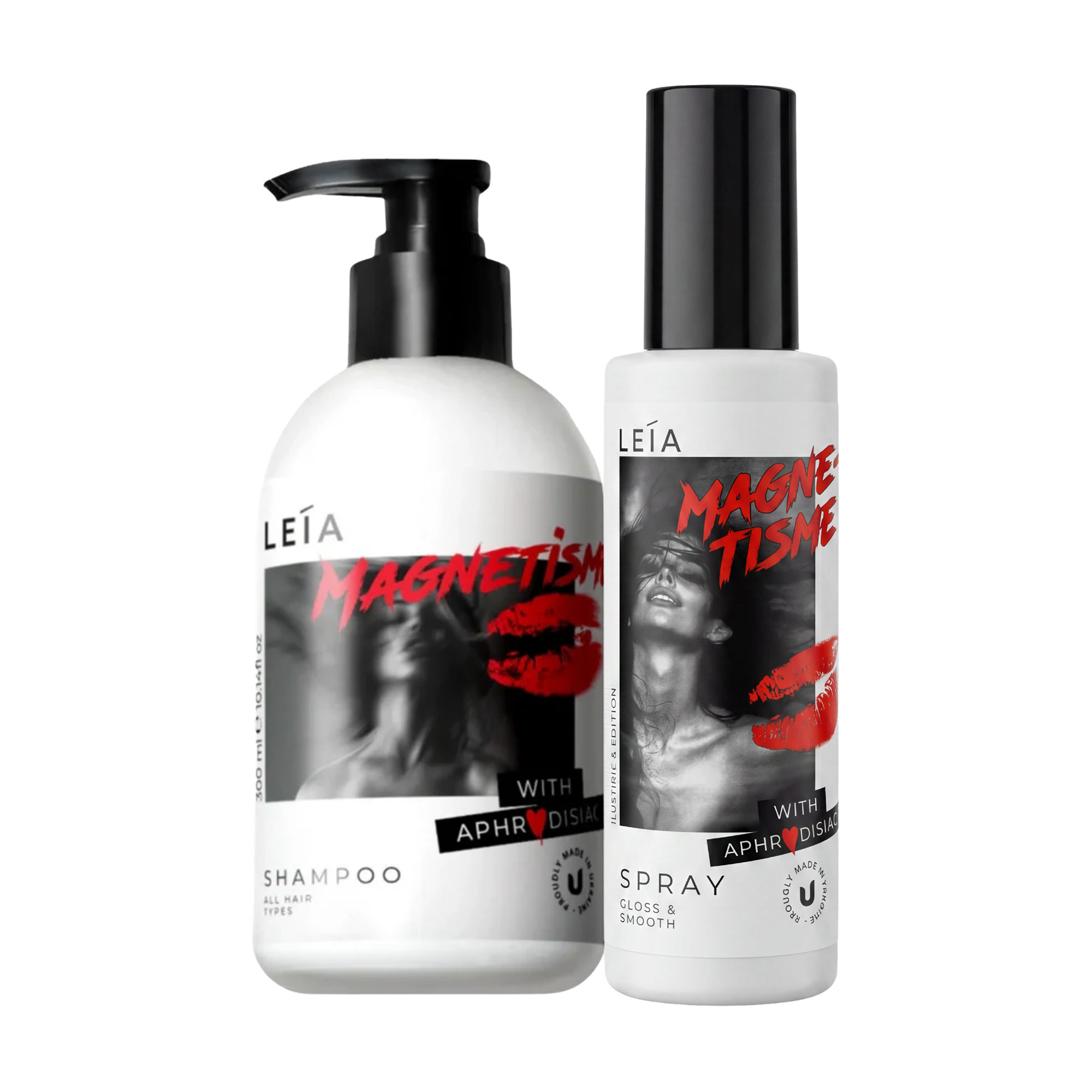 Набір LEIA Hair Repair Trio для всіх типів волосся (шампунь, 300 мл + кондиціонер, 300 мл + маска, 200 мл)