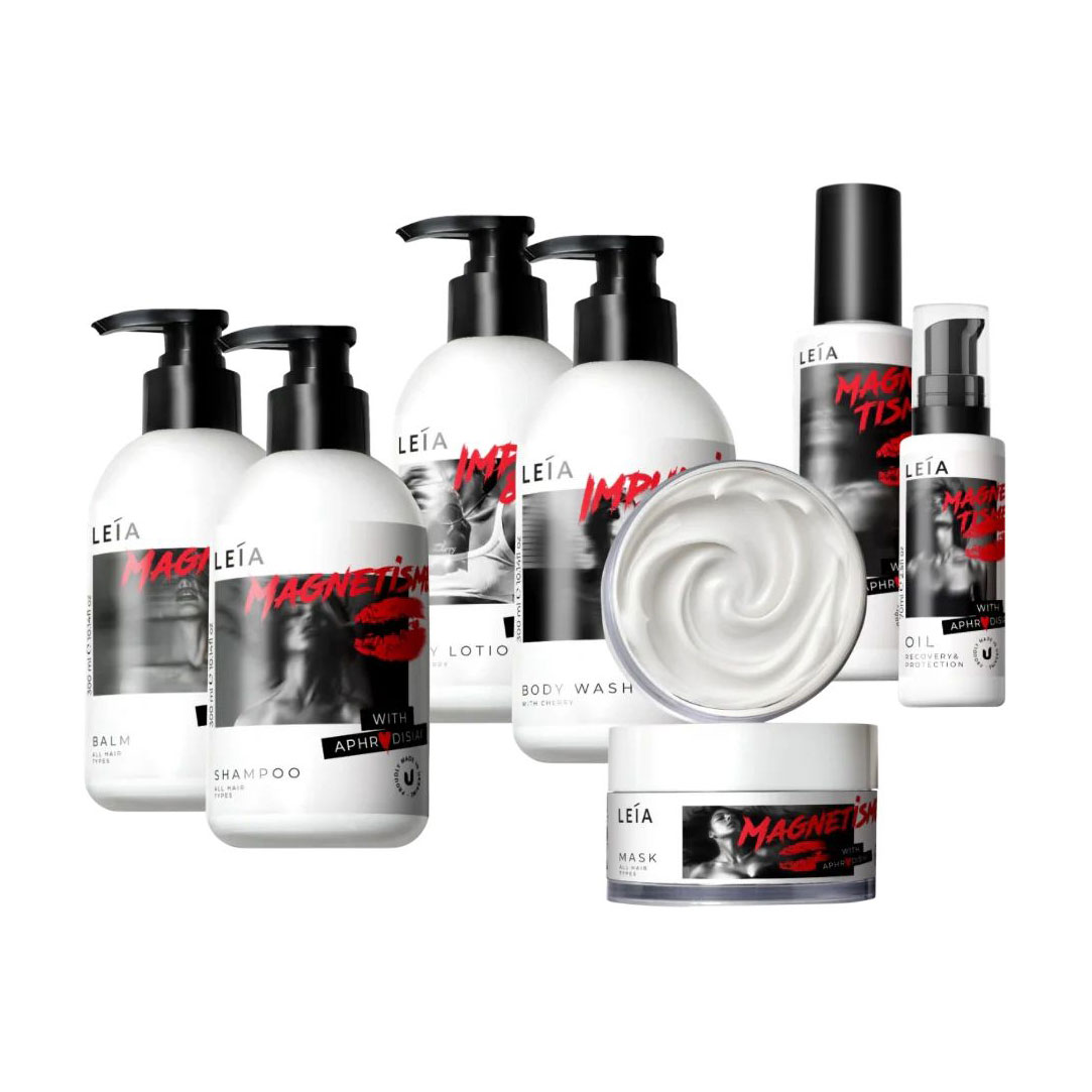 

Набір для волосся та тіла LEIA Set 12, 7 предметів