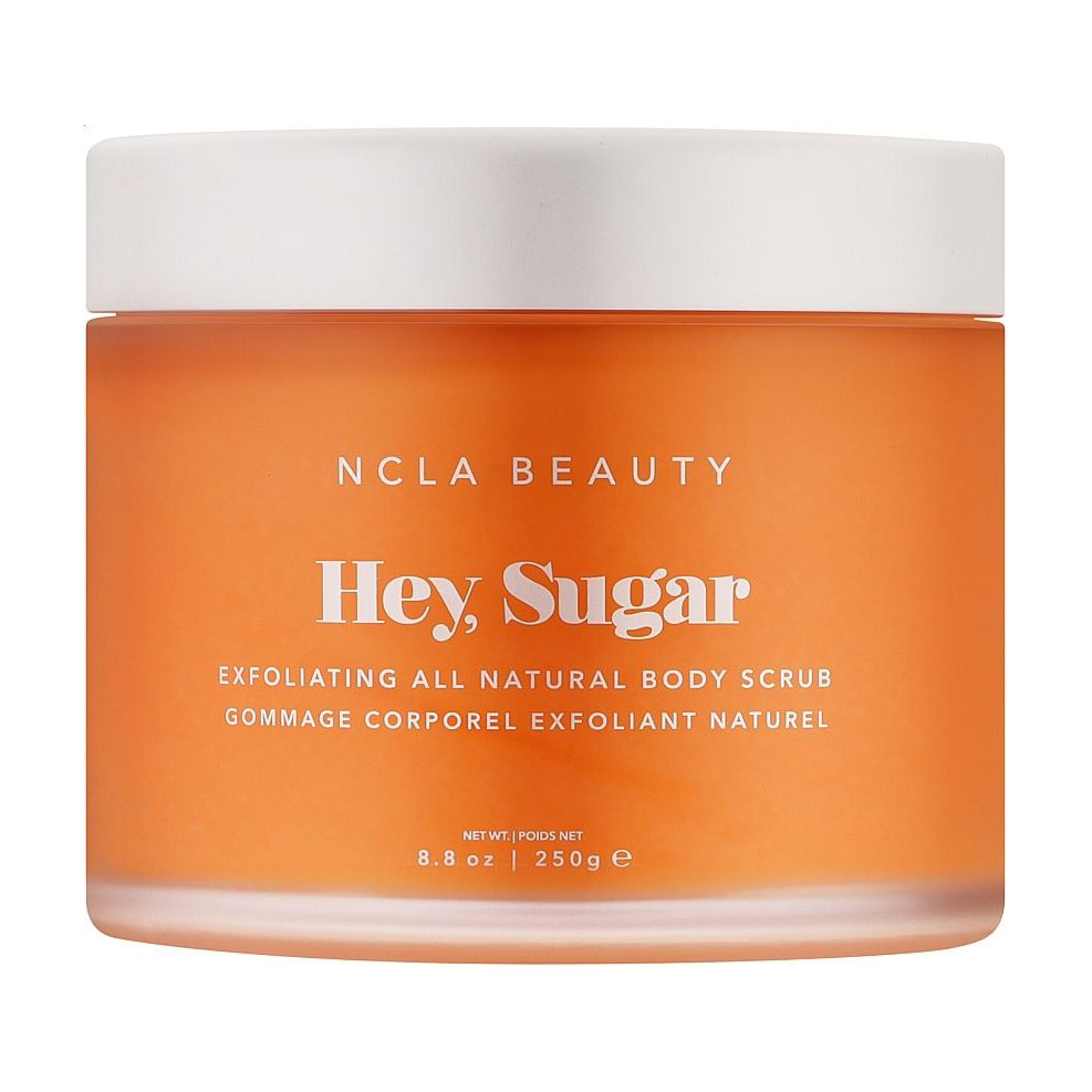 Уцінка! Скраб для тіла NCLA BEAUTY Hey, Sugar Exfoliating All Natural Body Scrub Папайя та ваніль, 250 г