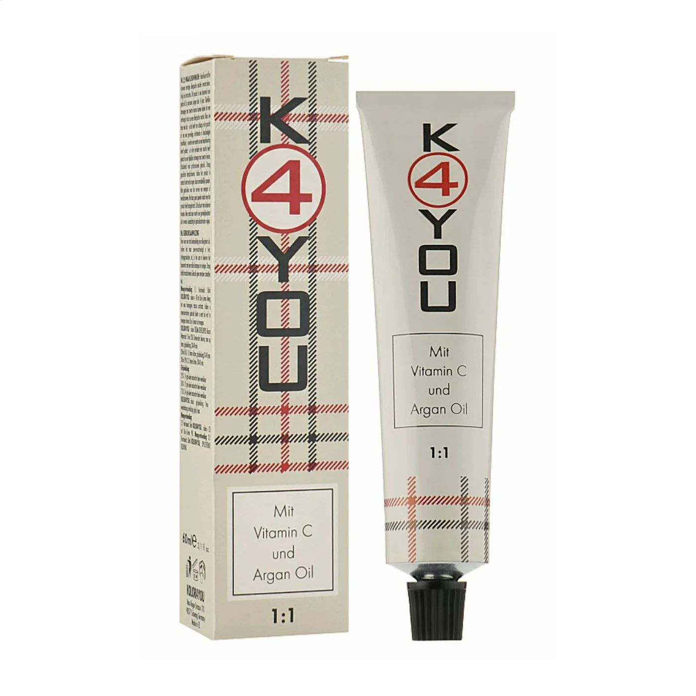 

Аміачна крем-фарба для волосся Kolor4You з вітаміном C та аргановою олією 6.3 Dark Golden Blonde, 60 мл