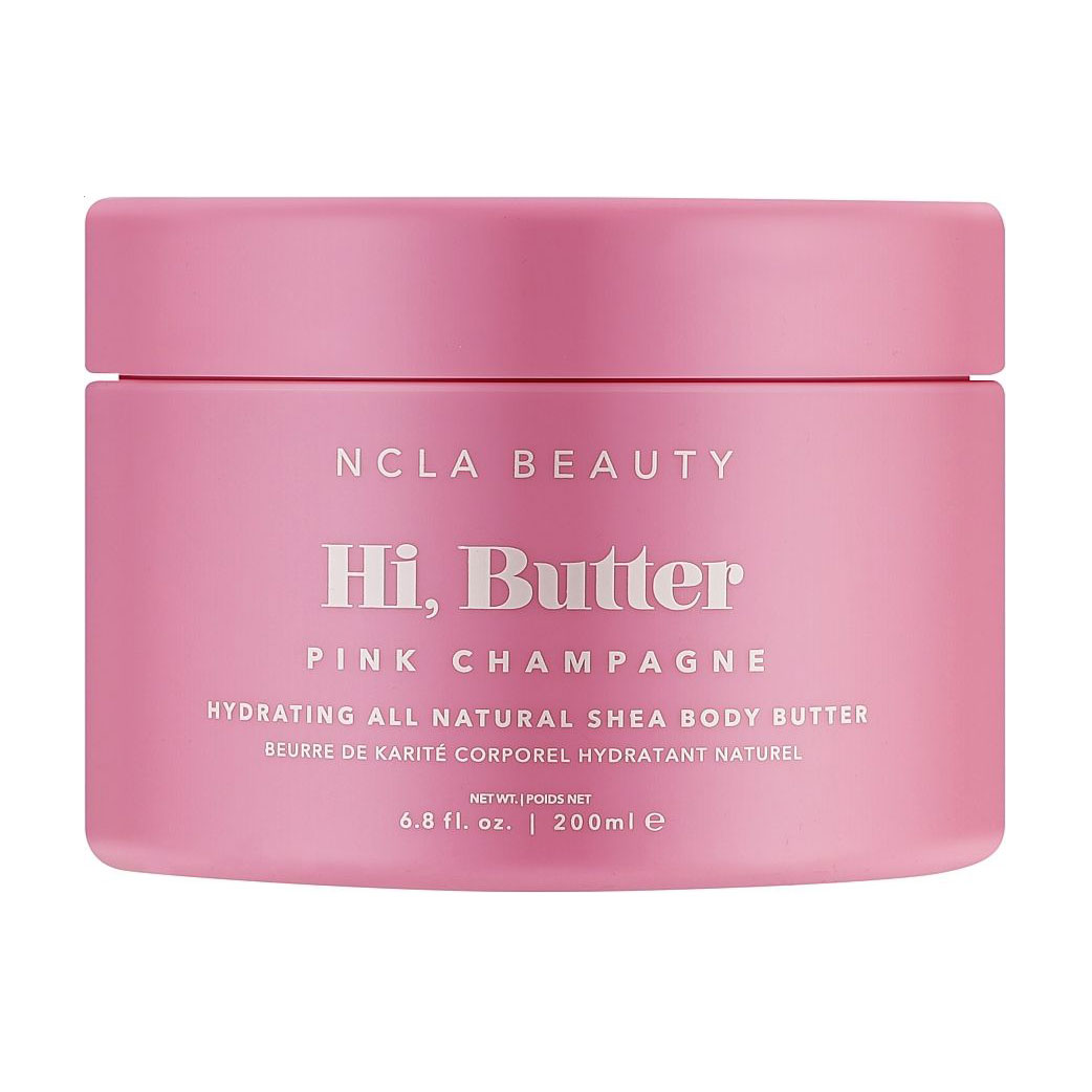 

Батер для тіла NCLA BEAUTY Hi, Butter Hydrating All Natural Shea Body Butter Рожеве шампанське, 200 мл