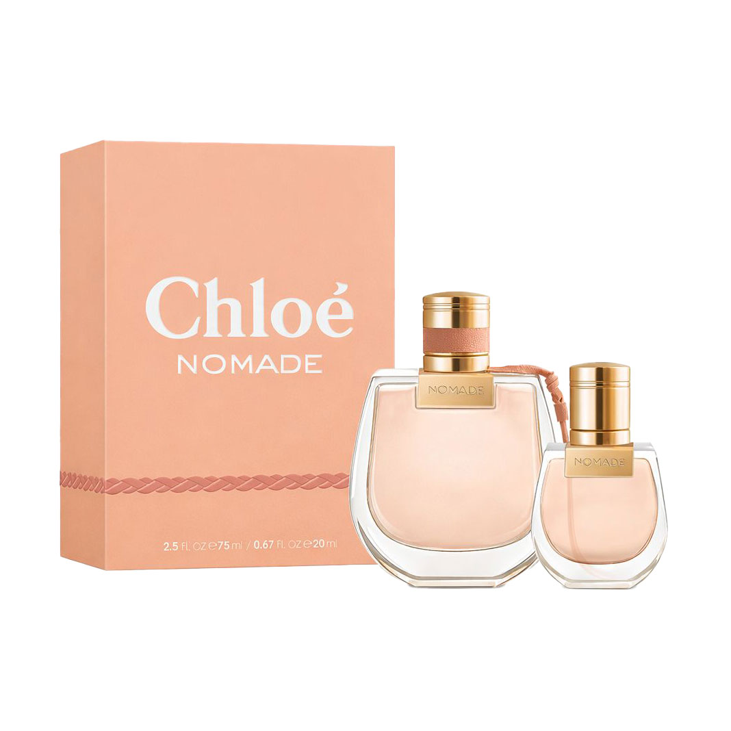 

Парфумований набір жіночий Chloe Nomade Set (парфумована вода, 75 мл + парфумована вода, 20 мл)