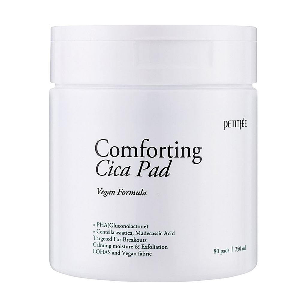 

Пілінг-пади для обличчя Petitfee & Koelf Comforting Cica Pad з центелою азійською, 80 шт