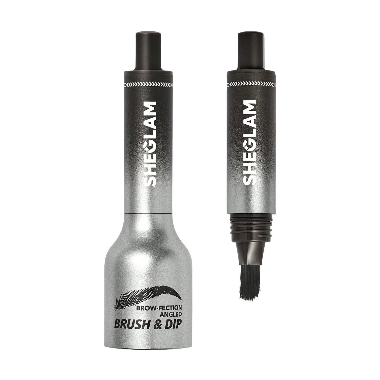 

Помада для брів Sheglam Brow-Fection Angled Brush & Dip, Charcoal, 1.2 мл