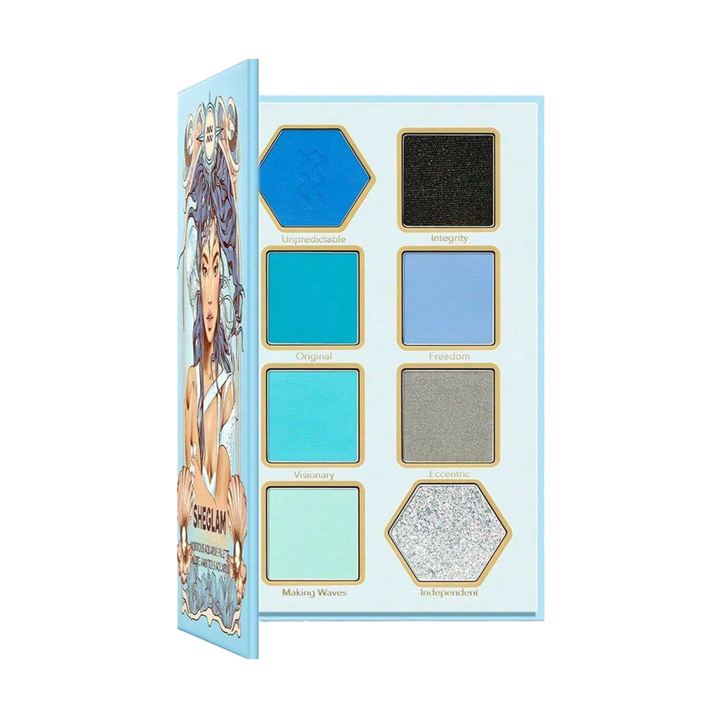 

Палетка тіней для повік Sheglam Ambitious Aquarius Palette, 8.4 г