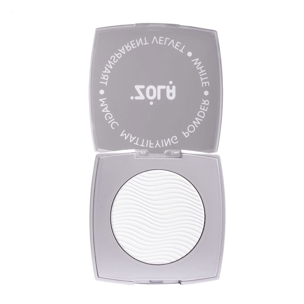 

Компактна пудра для обличчя Zola Magic Mattifying Powder, White, 5 г
